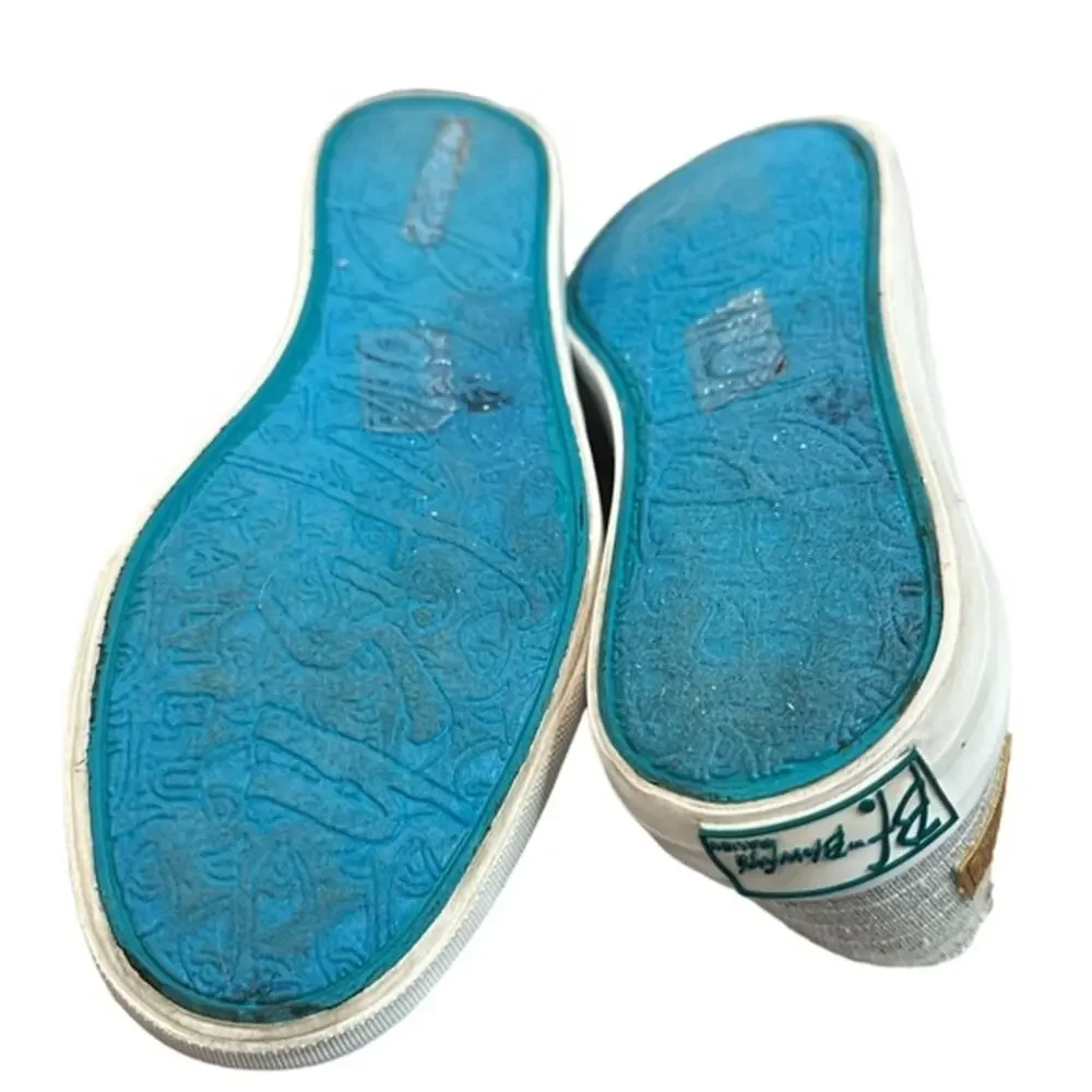 Blowfish‎ Maura canvas slip ons. Flats gray fabric size 8.5 - Picture 9 of 10